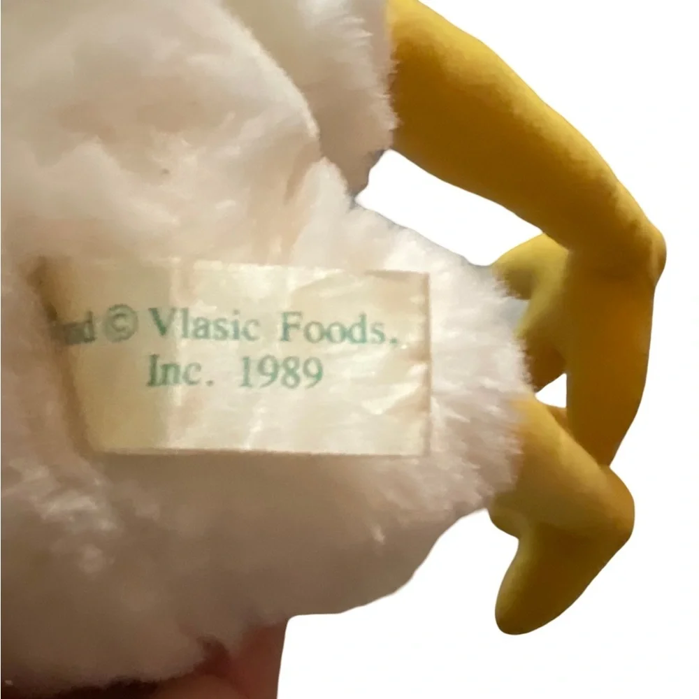 Vintage 1989 Vlasic‎ Pickle Stork Plush Large 24